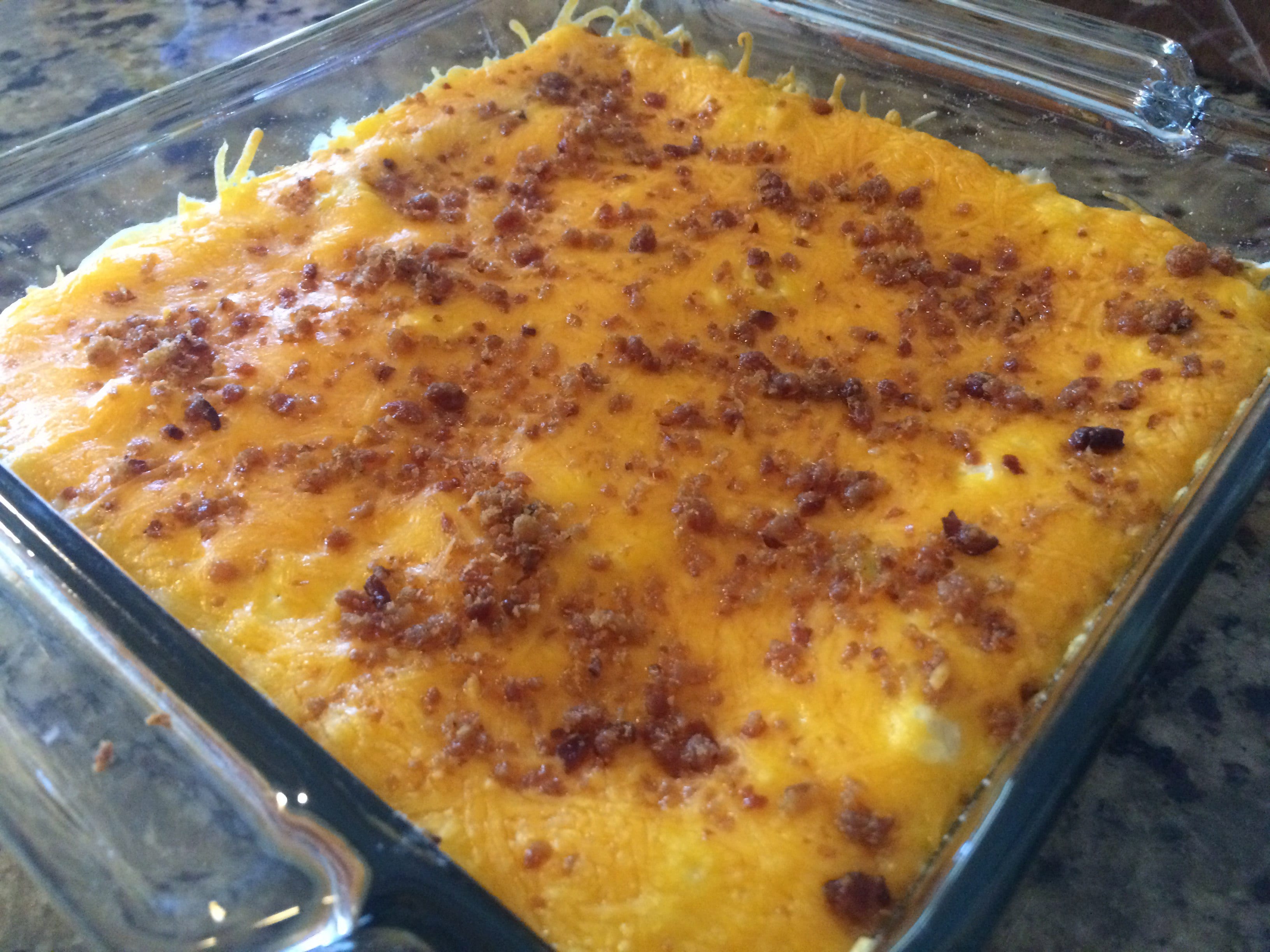 baked cauliflower recipes Baked Twice Cauliflower Casserole KetoKarma  Keto