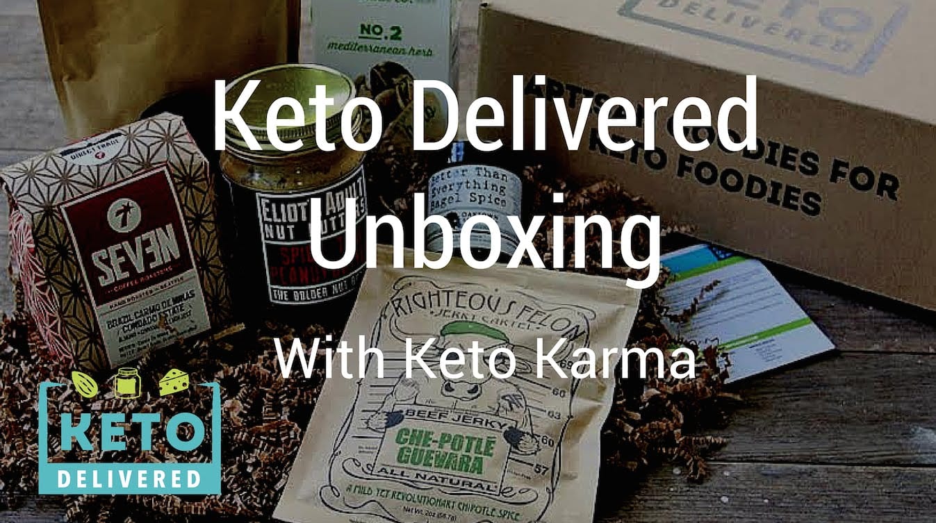 Keto Delivered Unboxing September 2015 Keto Karma