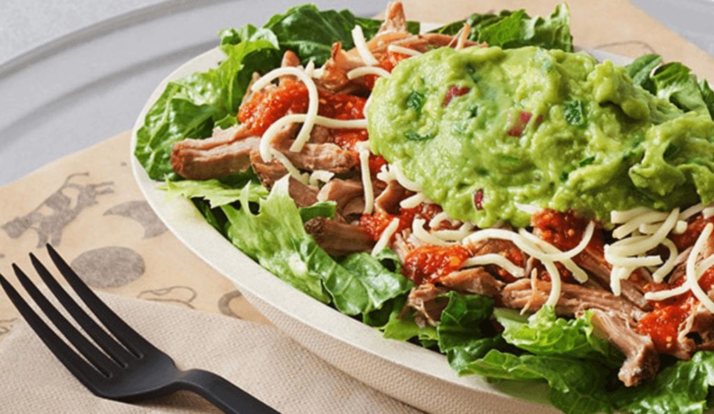 chipotle salad bowl