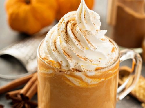 Keto pumpkin on sale spice latte