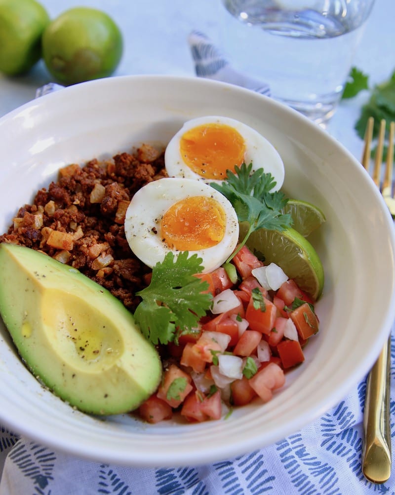 If you are in search of a delicious and dairy-free breakfast, look no further than this Chorizo Breakfast Bowl recipe!