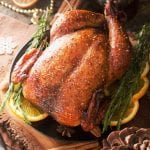 A simple and delicious recipe for a moist and flavorful keto friendly turkey!