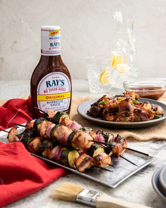 Recipes made with Sweet Baby Ray's No Sugar Added BBQ Sauce.