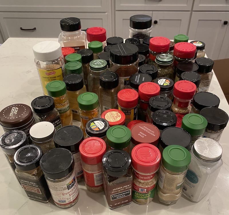 Joyously Domestic: DIY Spice Jar Drawer Project 2.0