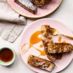 Recipe for keto french toast.