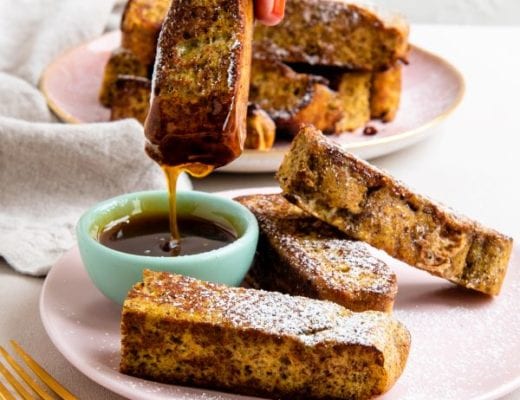 Recipe for keto french toast.