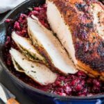Recipe for one skillet turkey and cranberry.