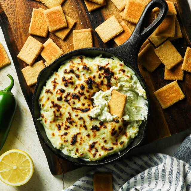 The Easiest Jalapeño Artichoke Dip Keto Karma