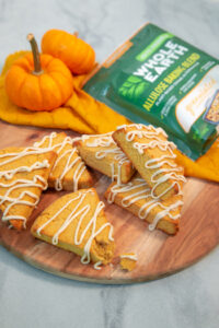Pumpkin Scones made with Whole Earth